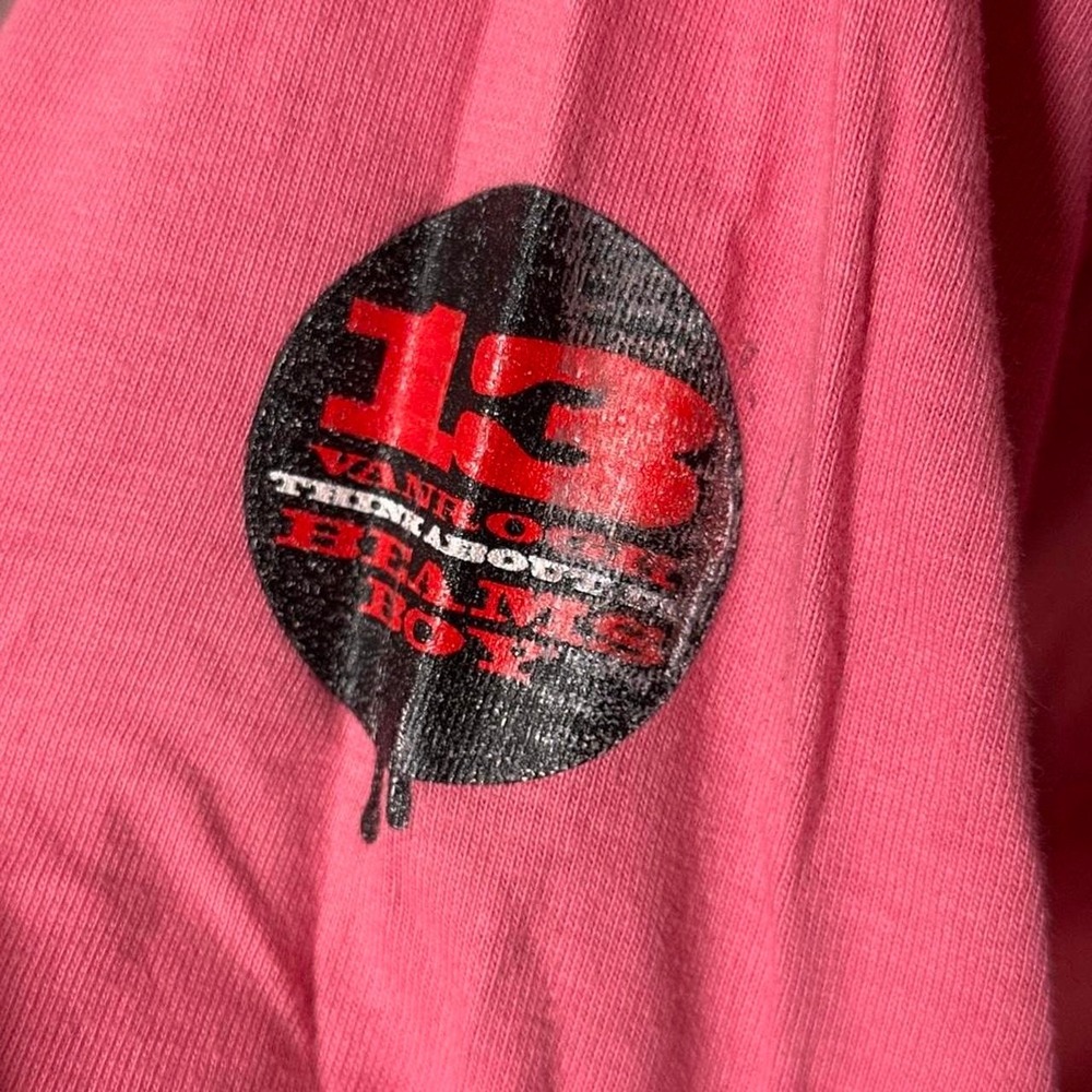 Beams Boy x Shingo Iguchi Vanrogh Pink Long Sleeve Shirt Vintage 2002 Archival - Picture 3 of 7